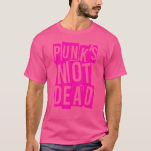T-shirt Punk's not Dead Vintage Punk Rock Punk n'est pas
