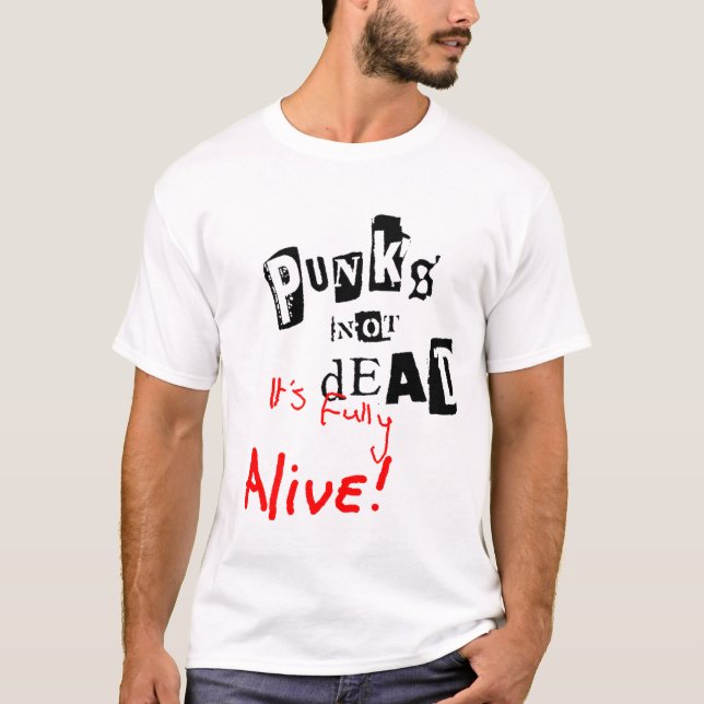 T-shirt punks pas complètement (Devant)