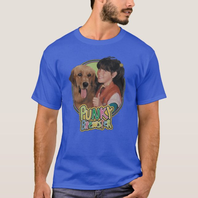 T-shirt PUNKY brewster et garçon de chien (Devant)