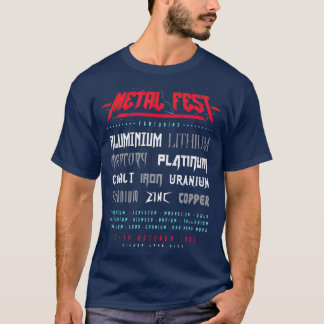 T-shirt Puns amusants pour la Fête du Métal