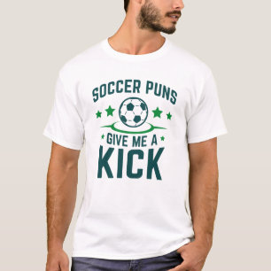 T-shirt Puns De Football Me Donner Un Coup De Pied