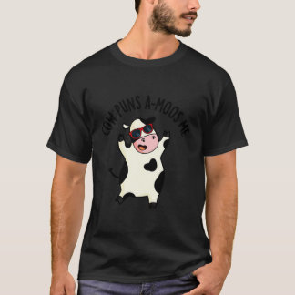 T-shirt Puns de vache Amoose Me Drôle Animal Pun