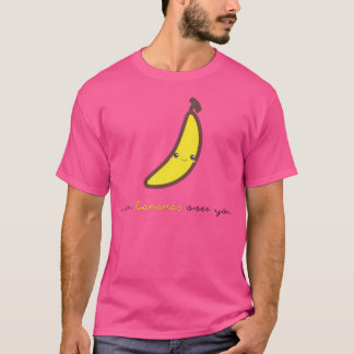 T-shirt Puns Fruits - Je Suis Des Bananes Sur Vous