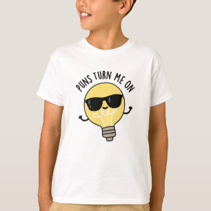 T-shirt Puns M'Allumer Amusant Pun À Ampoule