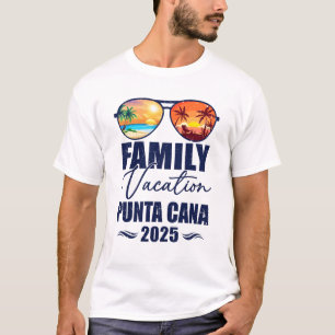 T-shirt Punta Cana Correspondant Vacances Familiales 2025 