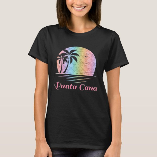 T-shirt Punta Cana Mexico Vacation Beach Family Group (Devant)