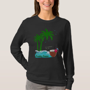 T-shirt Punta Cana Palms Beach République dominicaine Cara