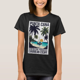 T-shirt Punta Cana Paradis Dominicain