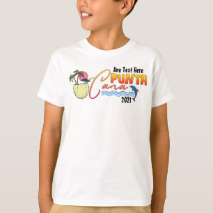 T-shirt Punta Cana Vacances Famille De Plage Correspondant