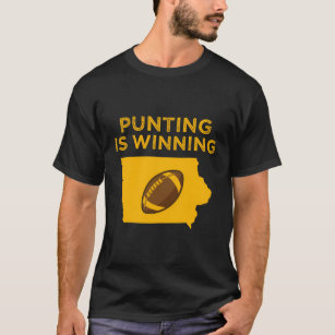T-shirt Punting Est Gagnant Iowa Je Salue Pour Le Punter