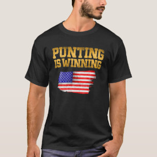 T-shirt Punting est gagnant jeu