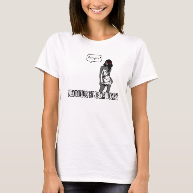 T-shirt Punyeta ! Blanc (Devant)