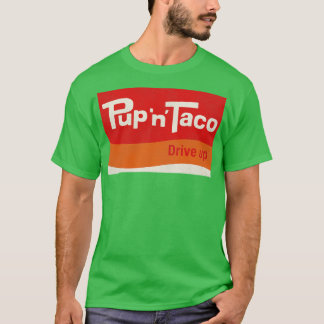 T-shirt Pup N Taco Defunct Restauration Rapide
