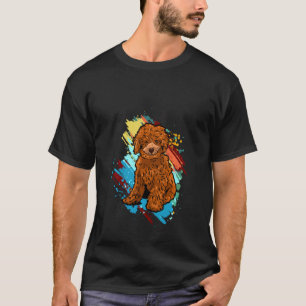 T-shirt Puppies de caniche amusant