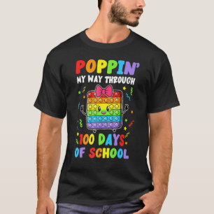 T-shirt Puppin My Way Through 100 Days Pop It 100th Day of