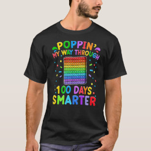 T-shirt Puppin My Way Through 100 Days Smarter 100th Day B
