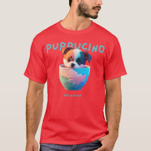 T-shirt Puppuccino vintage