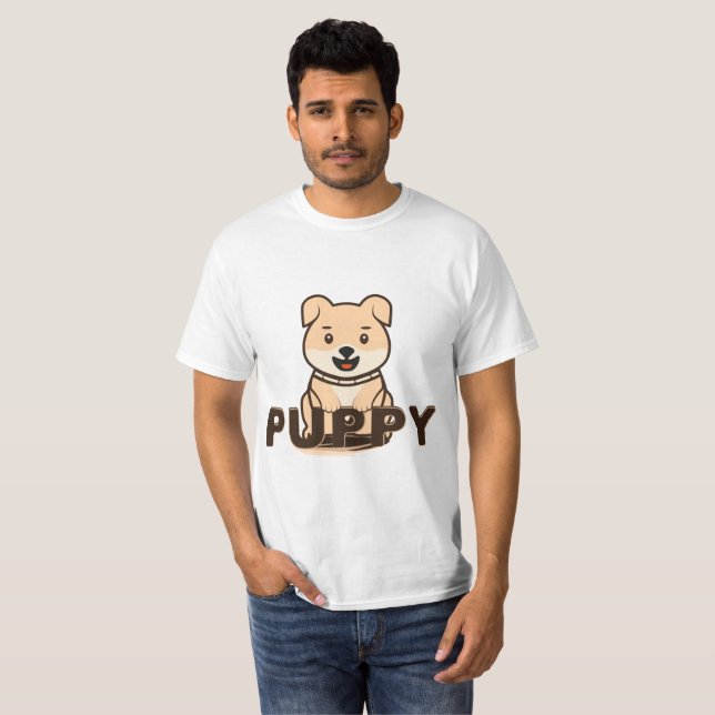 T-shirt Puppy (Devant entier)