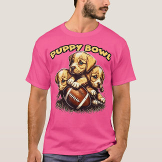 T-shirt Puppy Bowl dimanche Funny Puppies Puppybowl Ventil