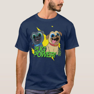 T-shirt Puppy Chien Pals Puissance du Carlin