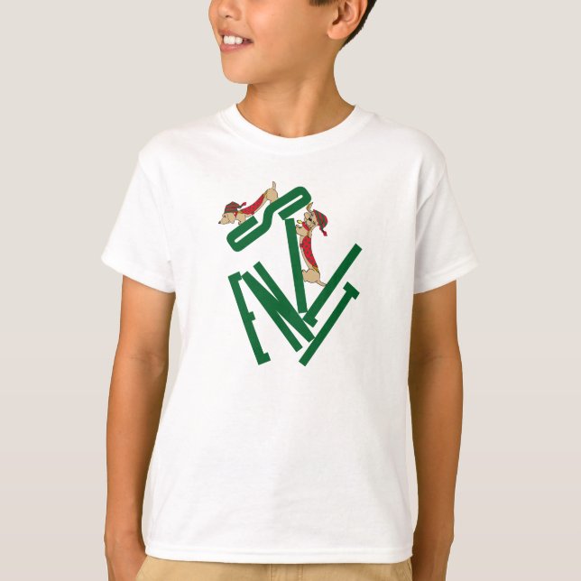 T-shirt Puppy Dachshund Love Silent - Funny Wiener Chien (Devant)