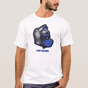 T-shirt Puppy hood blue