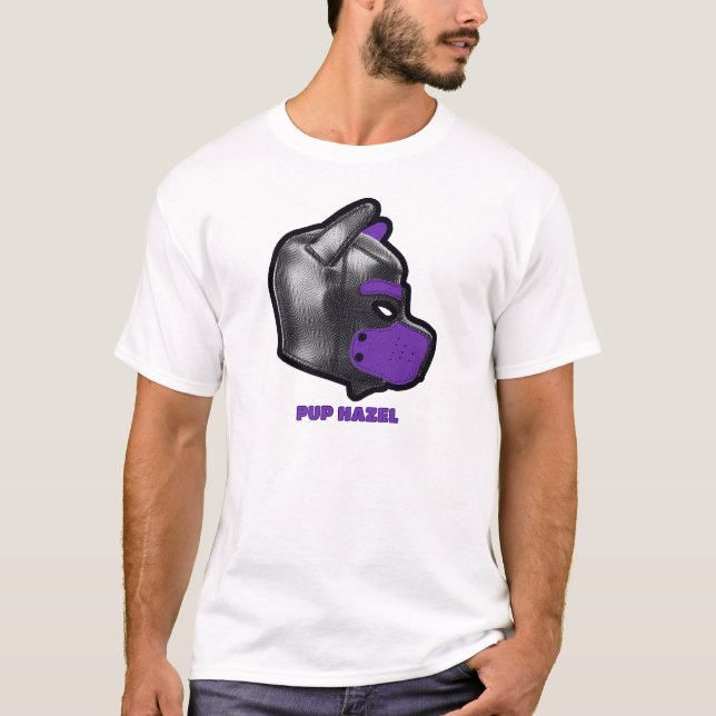 T-shirt Puppy hood Purple (Devant)