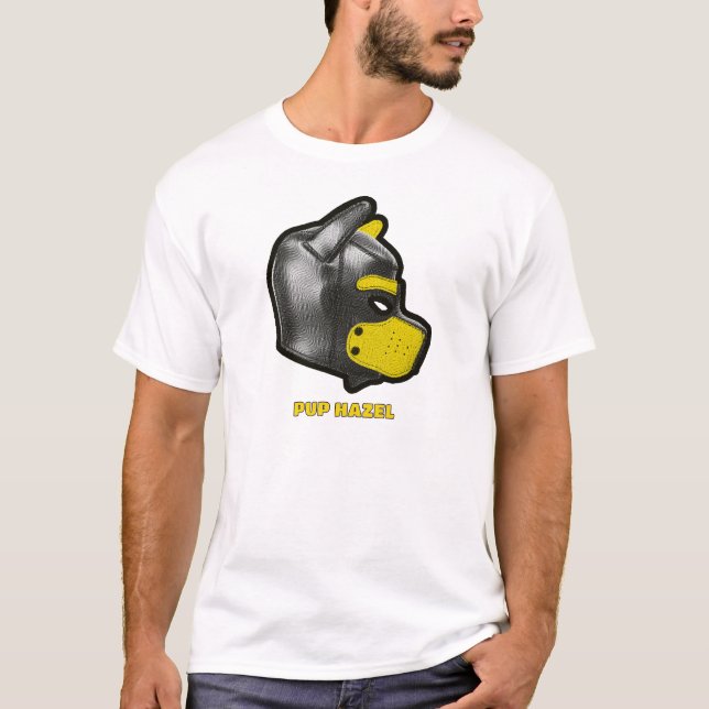 T-shirt Puppy hood Yellow (Devant)