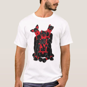 T-shirt Pups humains en jeu