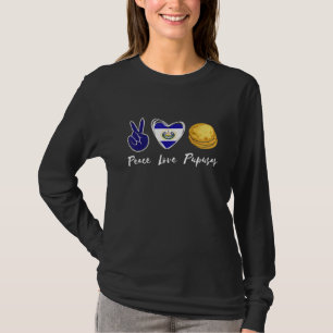 T-shirt Pupusas Lover Aime La Paix El Salvadaor El Salvado