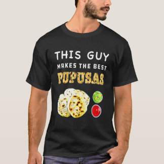 T-shirt Pupusas Salvadoran Love Food Comida El Salvador Gu