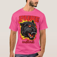 T-Shirt Pur Instinct Panthère