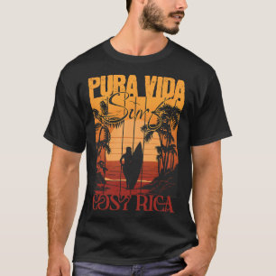 T-shirt Pura Vide Costa Rica Surf