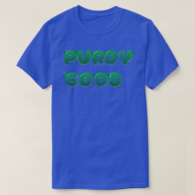 T-shirt Purdy Bon Fan Design (Design devant)