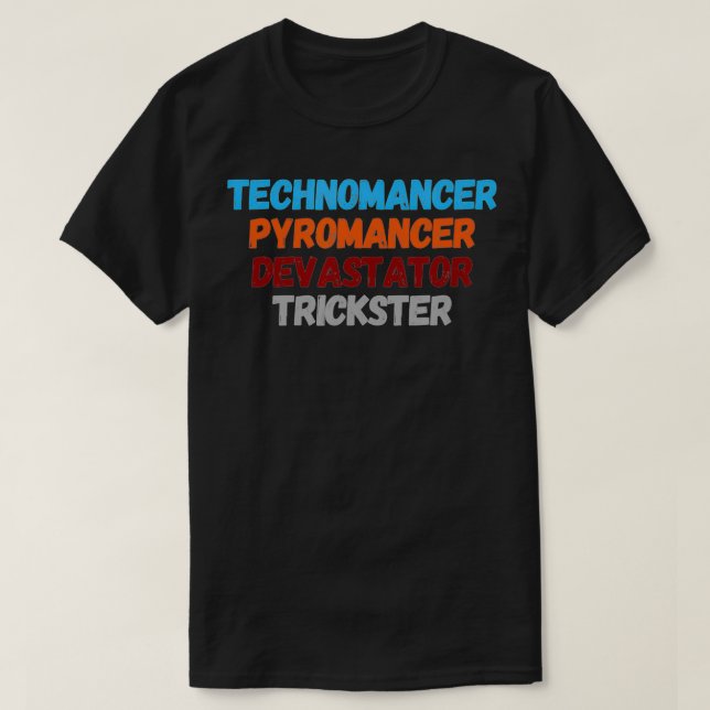 T-shirt Pure classe Outriers jeu inspiré (Design devant)