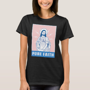 T-shirt Pure Foi Jésus Christ Eglise Religion Catholique