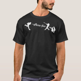 T-shirt Pure Gas Baseball Pitcher Strikeout K Bas
