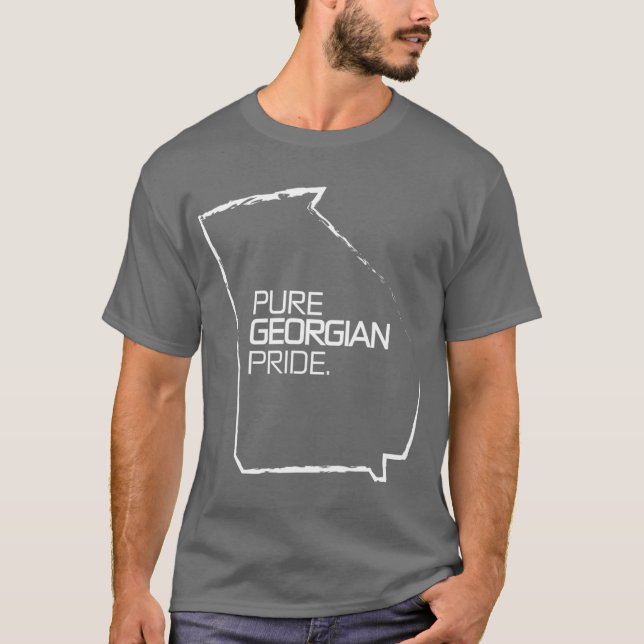 T-shirt Pure Georgian Pride (Devant)