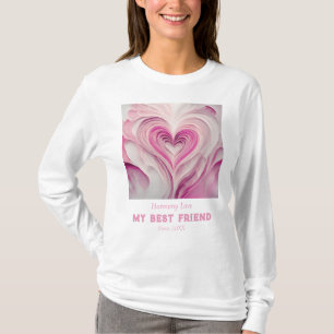 T-shirt "Pure Love" personnalisé - Mon meilleur ami