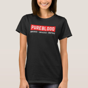 T-shirt Pureblood non masqué sans peur