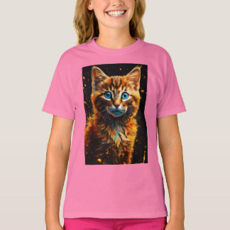 T-shirt "Purfection : avant et arrière mignonne Kitten Bli