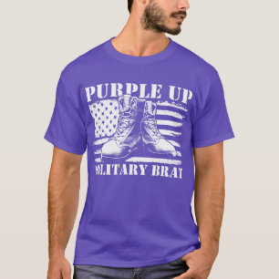 T-shirt Purge Up Militaire Brat Militaire Enfants Mois Enf