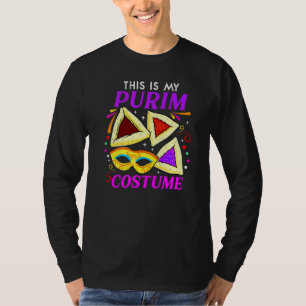 T-shirt Purim Drôle C'Est Mon Costume De Purim Haman Pocke