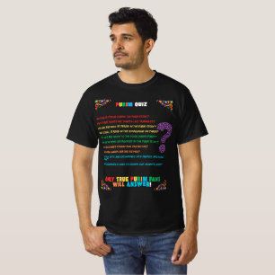T-shirt Purim Quiz - Testez Votre Connaissance De Ce Juif