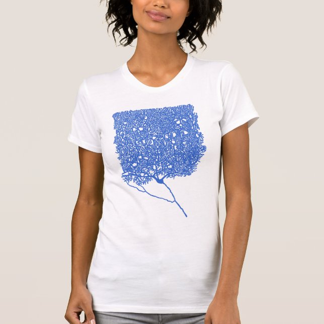 T-shirt Purkinje (bleu) (Devant)
