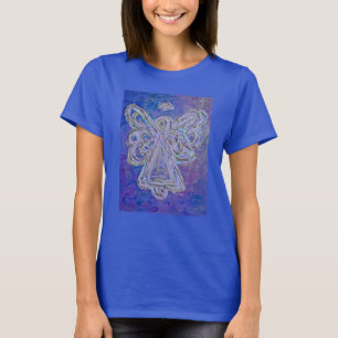 T-shirt Purple Angel (Image sur le devant)