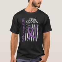 Purple Godson Epilepsie Sensibilisation Drapeau am