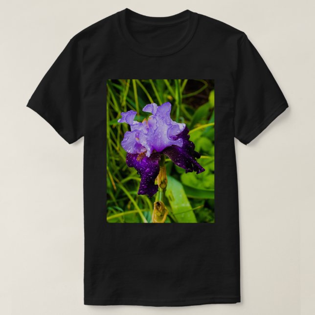 T-shirt Purple Iris (Design devant)