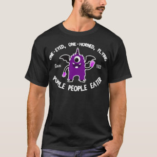 T-shirt Purple mangeurs