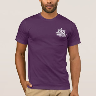 T-shirt Purple MG Tee Wht Logo Fnt/Full Color Back
